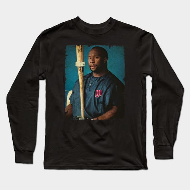 Kirby Puckett in Minnesota Twins Long Sleeve T-Shirt by anjaytenan